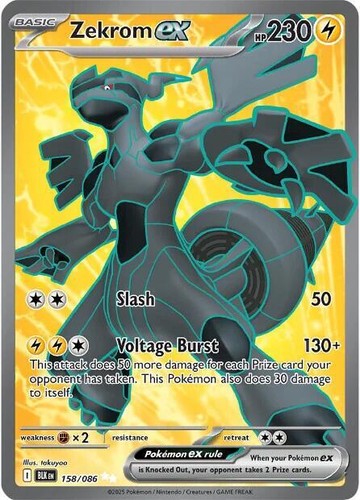 Zekrom 158 086 pokemon - zekrom,