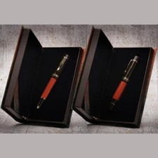 Montblanc Writers Edition 1992 Hemingway set penna stilografica ID 28602 e Kuli ID 28603