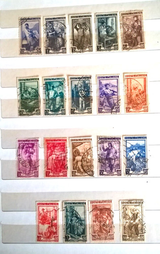 Francobolli italia 1950 - francobolli, *
