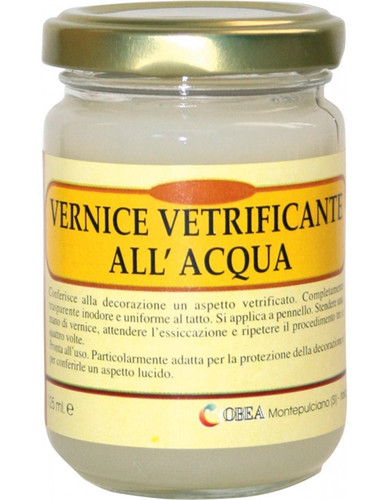 Vernice vetrificante all acqua - vernice,