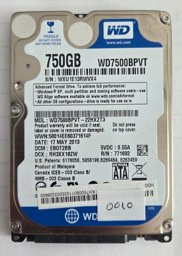 Western digital scorpio blue - western,