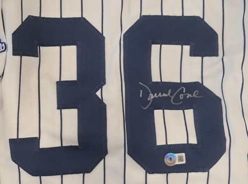 Maglia david cone auto - david, yankees