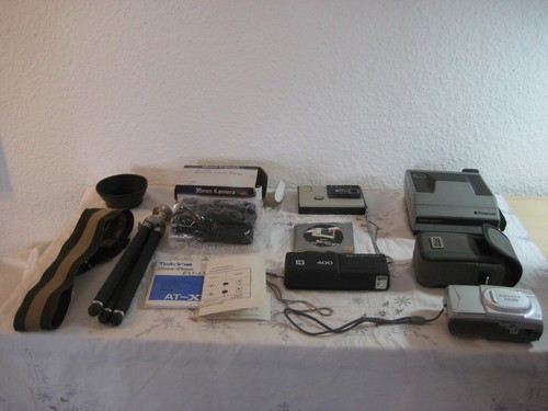 Collezione lotto fotocamere