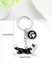 Border Collie Keyring Gift for