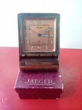 SVEGLIA DA VIAGGIO JAEGER CON SCATOLA FUNZIONAMENTO DA REVISIONARE