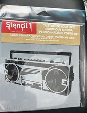 Stencil 1 5.75”x6” Boom