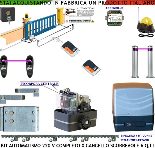 Cancello elettrico scorrevole - cancello,