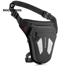 ROCKBROS Borsa Laterale per Gambe Moto Borsa per Gambe in Vita Portatile Impermeabile Regolabile