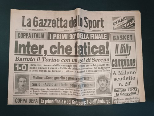 Gazzetta dello sport 89 - la, n