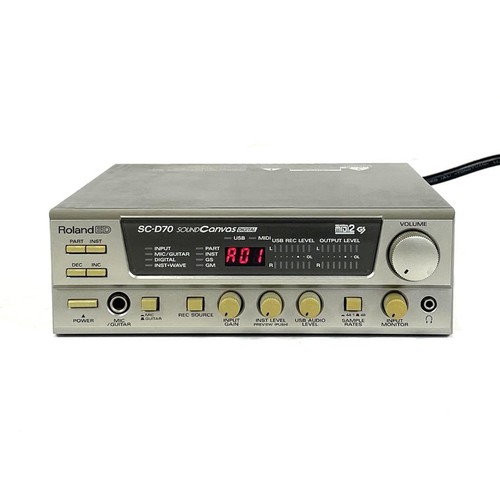 D70 sound canvas - midi,