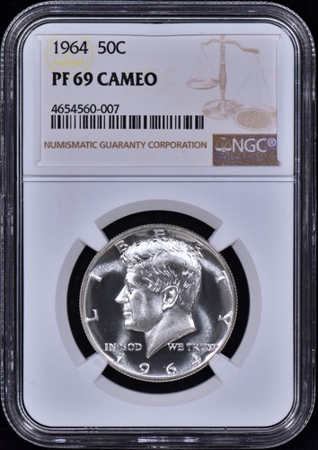 1964 proof kennedy mezzo - 1964,