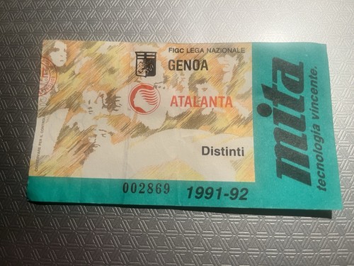 Genoa atalanta 1991 - genoa-atalanta, 1991/92