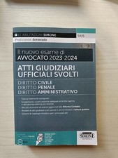 Libro esame avvocato - avvocato,