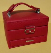 Bauletto portagioie colore rosso