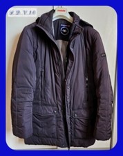?Giubetto Cappotto Impermeabile da Uomo con Cappuccio Taglia XL Colore Blu?
