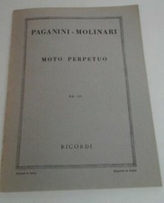 PAGANINI MOLINARI MOTO PERPETUO RICORDI