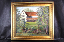 Dipinto olio 1936 Leone