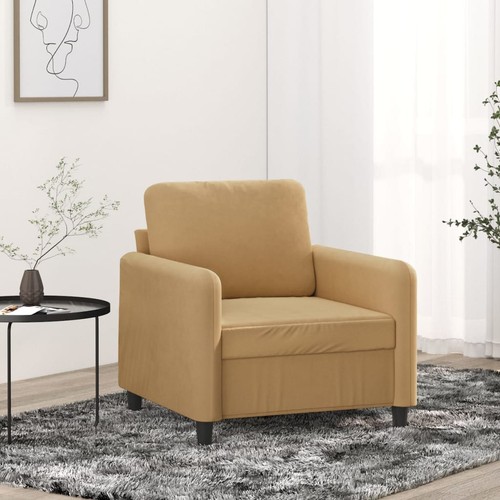 Vidaxl poltrona marrone cm - 60,