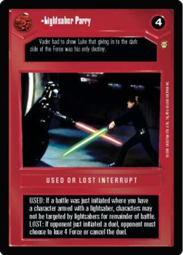 Lightsaber parry star wars - parry,