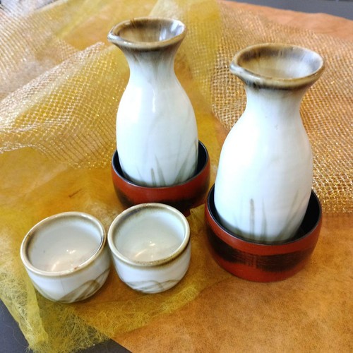 Set sake giapponese tazze - 2,