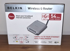 Belkin router wireless G 54