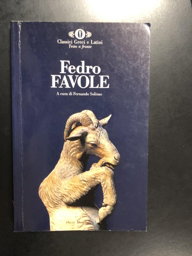 Fedro favole mondadori 2003 - fedro., 2003.