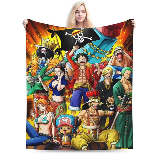Coperta flanella anime - di,