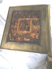 Antica Icona Ortodossa  Le 12