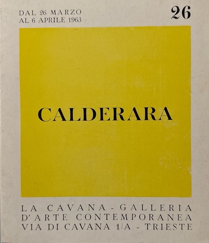 Caldera dal marzo al 6 - 26,