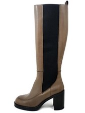 Women beige leather - beige,