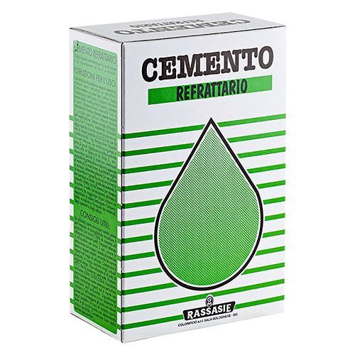 Cemento refrattario pz - kg., 1