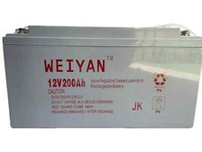 batteria 200ah 12volt per kit fotovoltaico pannelli energia solare camper BARCA