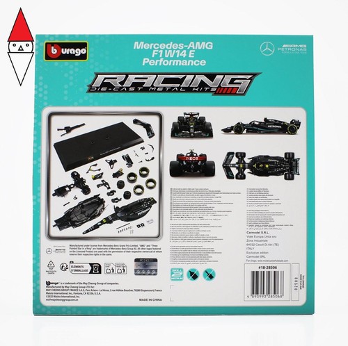 Burago mercedes f1 w14 - 1/24, gp