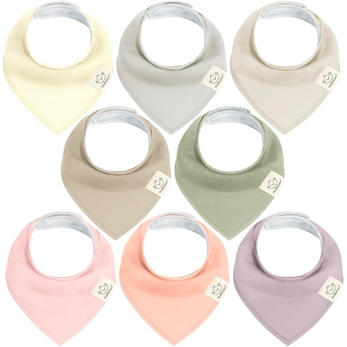 Set bavaglini bandana cotone - bandana,