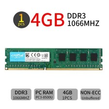 4GB 2GB DDR3 PC3-8500U 1066MHz