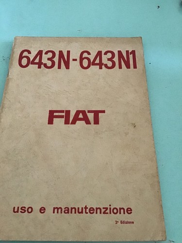 Libretti originali uso - uso, e
