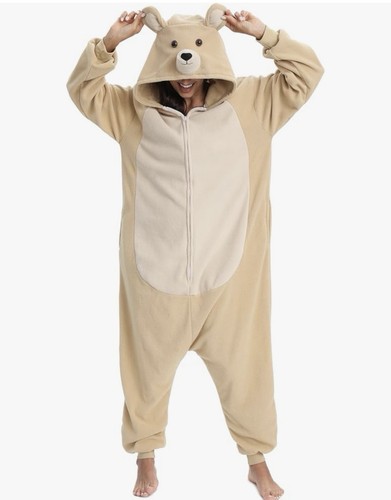 Costume halloween adulto orso - costume,