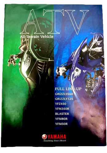 Brochure depliant yamaha - brochure-,
