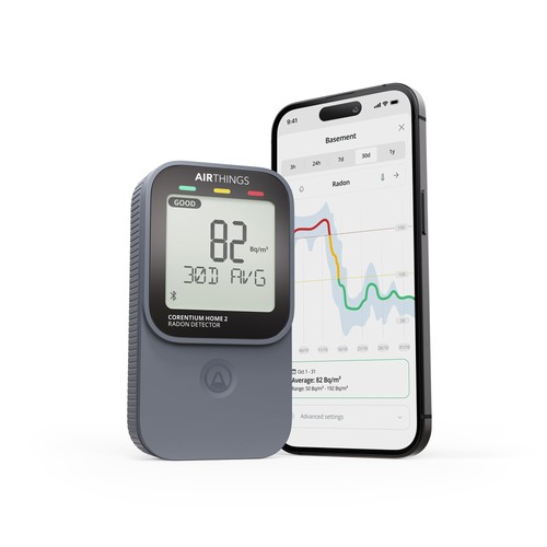 Airthings 325 corentium - corentium, home