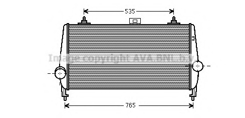Intercooler peugeot 407 607 - peugeot, /