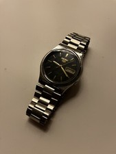 Seiko 5 7009 - 30 38mm Cassa di Acciaio, Cinturino di Acciaio, Orologio da Polso