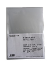 50X Copertine Trasparenti A4