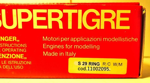Motore supertigre s29 ring - motore, rc/ring