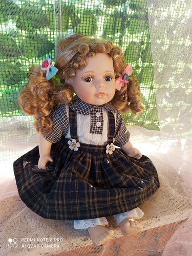 Bambola porcellana bambina - bambola, in