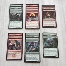 Mazzo carte Magic Verde Rosso