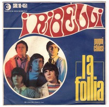 Disco 45 giri I RIBELLI Pugni