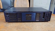 Nakamichi BX-125E Cassette Deck Nastro Nero Registratore Ricambi o Riparazione!