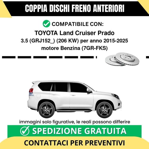 Coppia dischi freno - coppia, anteriori