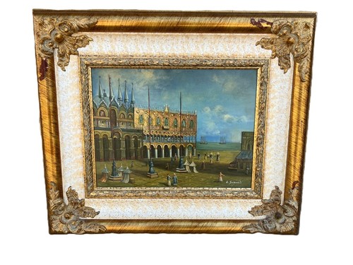 Quadro con dipinto - con,