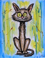 QUADRO ORIGINALE " CAT N.  16"